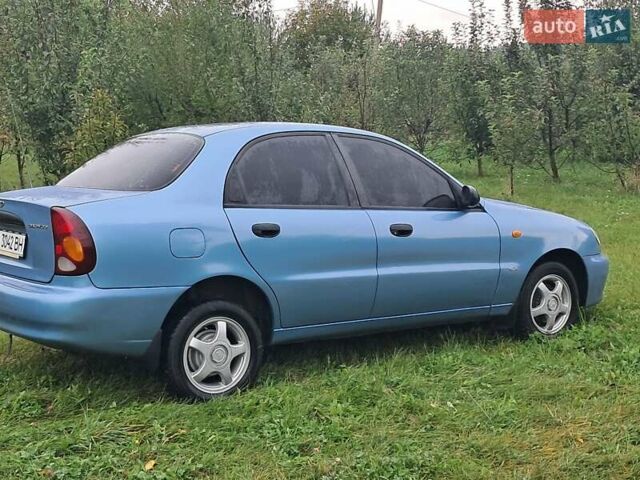 Синий Дэу Ланос, объемом двигателя 1.6 л и пробегом 175 тыс. км за 2350 $, фото 15 на Automoto.ua