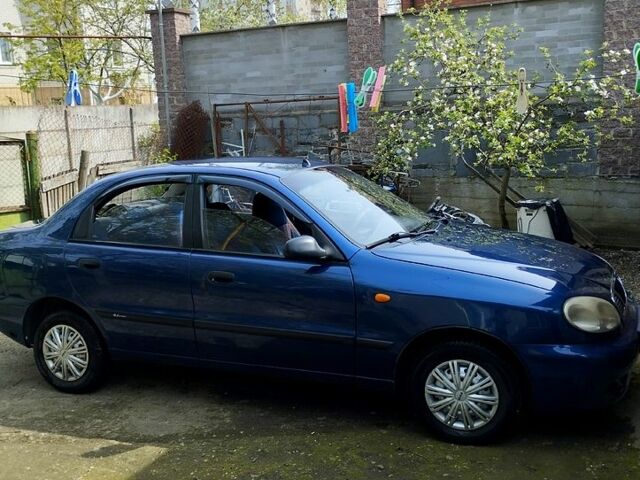 Синий Дэу Ланос, объемом двигателя 1.5 л и пробегом 210 тыс. км за 2400 $, фото 7 на Automoto.ua