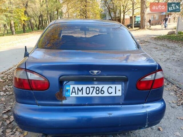 Дэу Ланос 2004 в Чернигове на Automoto.ua Синий Дэу Ланос, объемом двигателя 1.5 л и пробегом 343 тыс. км за 1700 $, фото 7 на Automoto.ua
