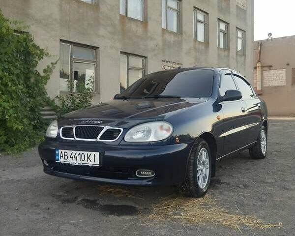 Синий Дэу Ланос, объемом двигателя 1.5 л и пробегом 215 тыс. км за 3100 $, фото 2 на Automoto.ua