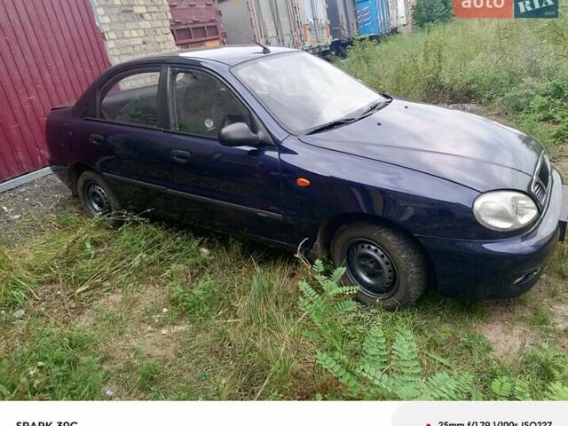Синий Дэу Ланос, объемом двигателя 0 л и пробегом 200 тыс. км за 2700 $, фото 2 на Automoto.ua