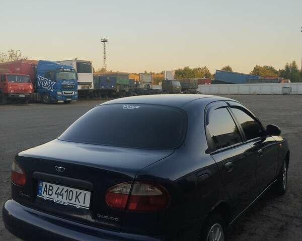Синий Дэу Ланос, объемом двигателя 1.5 л и пробегом 215 тыс. км за 3100 $, фото 9 на Automoto.ua