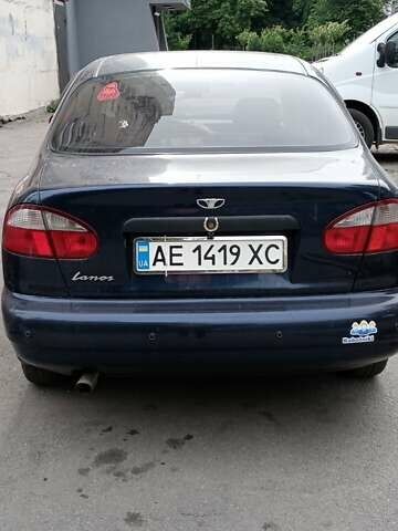 Синий Дэу Ланос, объемом двигателя 1.5 л и пробегом 300 тыс. км за 2850 $, фото 4 на Automoto.ua