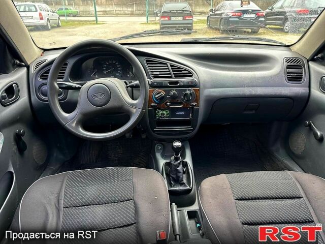 Синий Дэу Ланос, объемом двигателя 1.5 л и пробегом 180 тыс. км за 2100 $, фото 8 на Automoto.ua