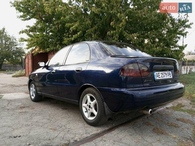 Синий Дэу Ланос, объемом двигателя 1.5 л и пробегом 195 тыс. км за 2999 $, фото 5 на Automoto.ua