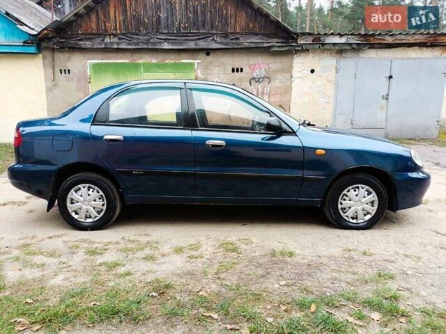 Синий Дэу Ланос, объемом двигателя 1.5 л и пробегом 212 тыс. км за 2550 $, фото 12 на Automoto.ua