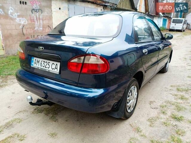Синий Дэу Ланос, объемом двигателя 1.5 л и пробегом 212 тыс. км за 2550 $, фото 17 на Automoto.ua