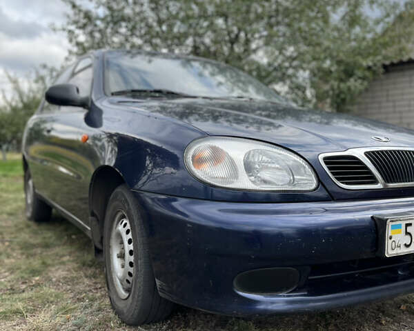 Синий Дэу Ланос, объемом двигателя 1.5 л и пробегом 220 тыс. км за 2300 $, фото 7 на Automoto.ua