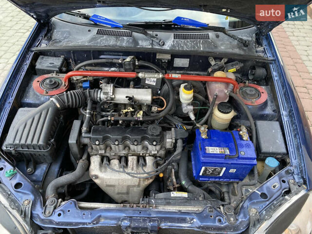 Синий Дэу Ланос, объемом двигателя 1.5 л и пробегом 197 тыс. км за 2550 $, фото 15 на Automoto.ua