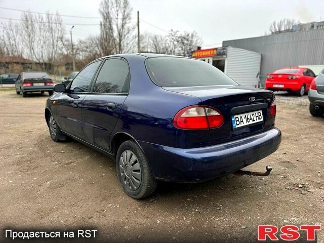 Синий Дэу Ланос, объемом двигателя 1.5 л и пробегом 180 тыс. км за 2100 $, фото 6 на Automoto.ua