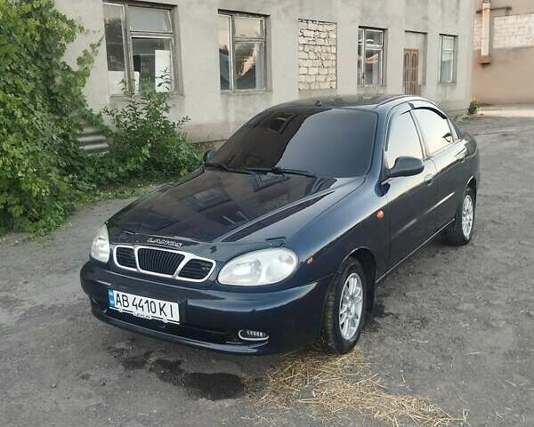 Синий Дэу Ланос, объемом двигателя 1.5 л и пробегом 215 тыс. км за 3100 $, фото 1 на Automoto.ua