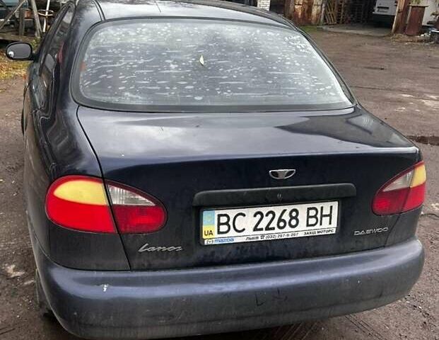 Синий Дэу Ланос, объемом двигателя 1.5 л и пробегом 270 тыс. км за 1600 $, фото 4 на Automoto.ua