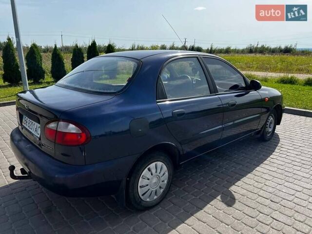 Синий Дэу Ланос, объемом двигателя 1.5 л и пробегом 254 тыс. км за 1800 $, фото 2 на Automoto.ua
