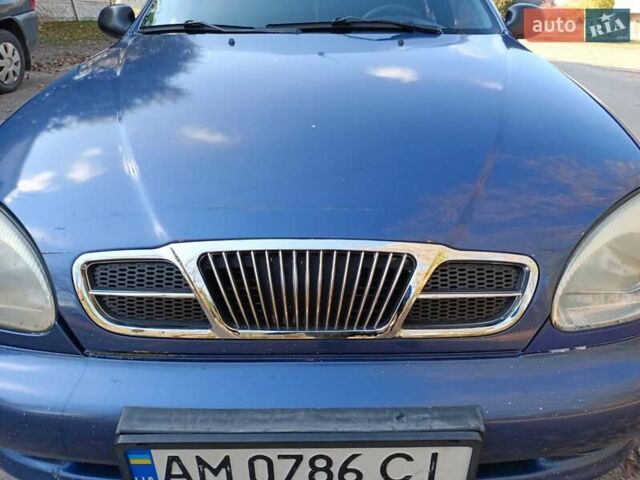 Дэу Ланос 2004 в Чернигове на Automoto.ua Синий Дэу Ланос, объемом двигателя 1.5 л и пробегом 343 тыс. км за 1700 $, фото 2 на Automoto.ua