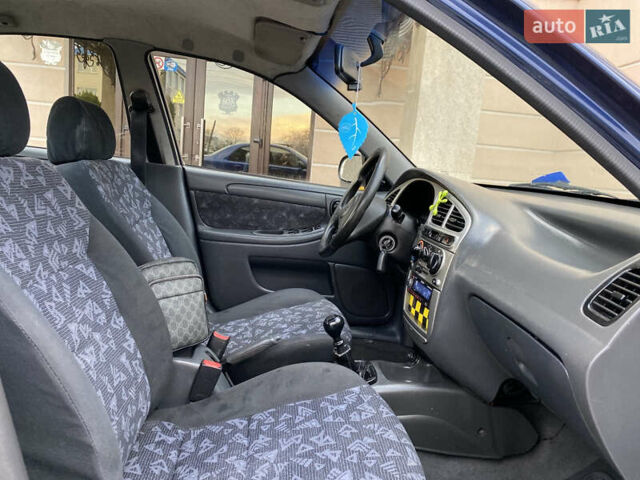 Синий Дэу Ланос, объемом двигателя 1.5 л и пробегом 197 тыс. км за 2550 $, фото 5 на Automoto.ua