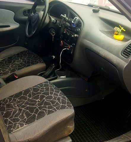 Синий Дэу Ланос, объемом двигателя 1.5 л и пробегом 200 тыс. км за 1900 $, фото 2 на Automoto.ua