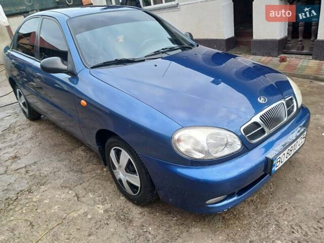 Синий Дэу Ланос, объемом двигателя 1.5 л и пробегом 223 тыс. км за 2199 $, фото 1 на Automoto.ua