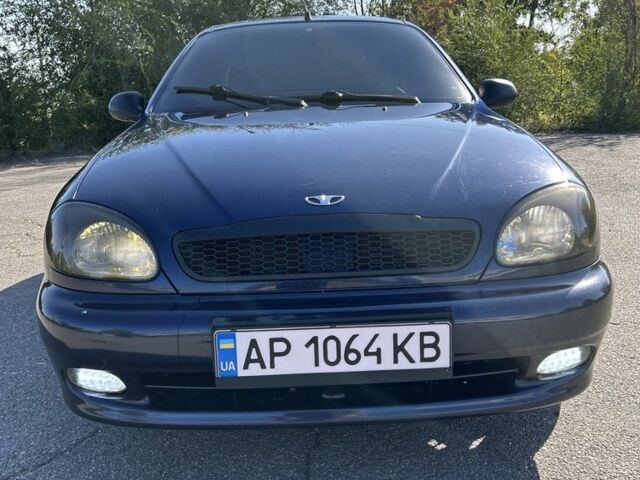 Синий Дэу Ланос, объемом двигателя 1.5 л и пробегом 214 тыс. км за 2500 $, фото 2 на Automoto.ua