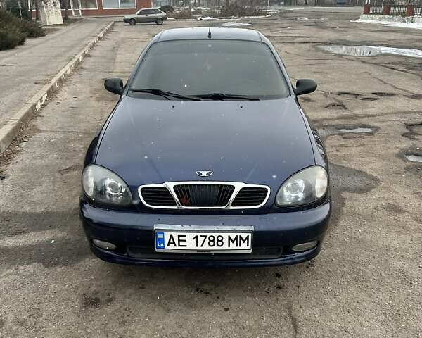 Синий Дэу Ланос, объемом двигателя 1.5 л и пробегом 200 тыс. км за 3500 $, фото 10 на Automoto.ua