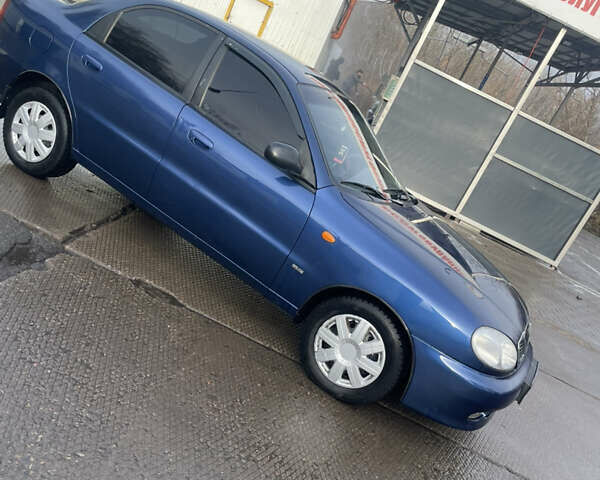 Синий Дэу Ланос, объемом двигателя 1.5 л и пробегом 287 тыс. км за 2500 $, фото 8 на Automoto.ua