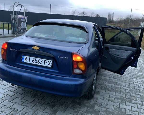 Синій Деу Ланос, об'ємом двигуна 1.5 л та пробігом 233 тис. км за 1500 $, фото 4 на Automoto.ua