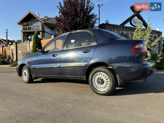 Синий Дэу Ланос, объемом двигателя 1.5 л и пробегом 333 тыс. км за 1599 $, фото 6 на Automoto.ua