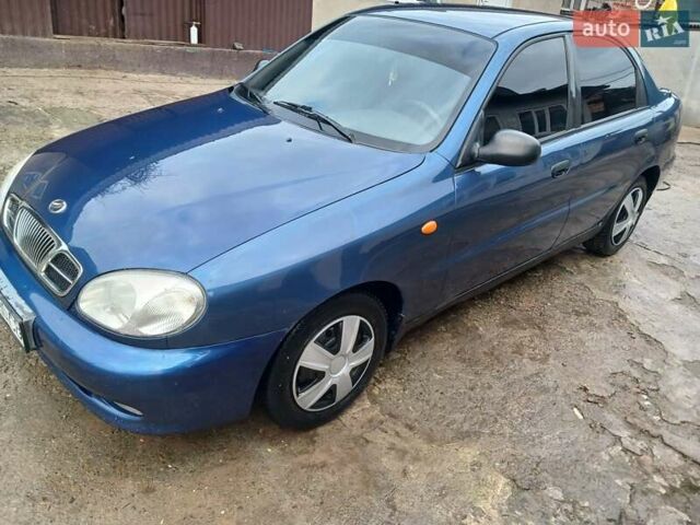 Синий Дэу Ланос, объемом двигателя 1.5 л и пробегом 223 тыс. км за 2199 $, фото 2 на Automoto.ua
