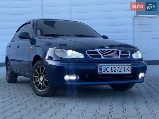 Синий Дэу Ланос, объемом двигателя 1.6 л и пробегом 250 тыс. км за 2900 $, фото 2 на Automoto.ua