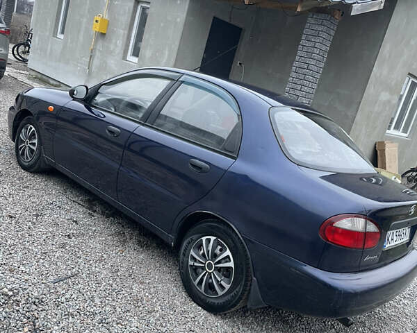 Синій Деу Ланос, об'ємом двигуна 1.5 л та пробігом 184 тис. км за 1950 $, фото 1 на Automoto.ua