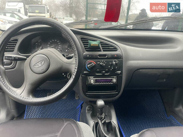Синий Дэу Ланос, объемом двигателя 1.3 л и пробегом 126 тыс. км за 2199 $, фото 9 на Automoto.ua