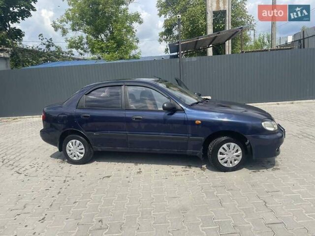 Синий Дэу Ланос, объемом двигателя 1.5 л и пробегом 175 тыс. км за 2200 $, фото 3 на Automoto.ua