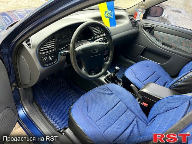 Синий Дэу Ланос, объемом двигателя 1.5 л и пробегом 188 тыс. км за 2850 $, фото 8 на Automoto.ua