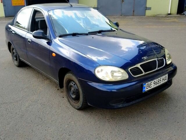 Синий Дэу Ланос, объемом двигателя 1.5 л и пробегом 0 тыс. км за 2000 $, фото 1 на Automoto.ua