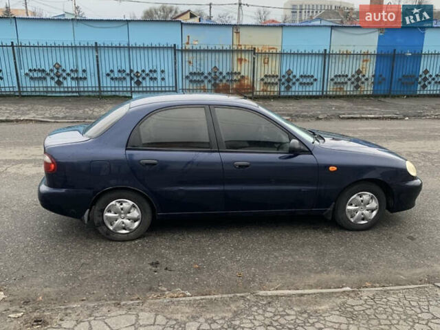 Синий Дэу Ланос, объемом двигателя 1.5 л и пробегом 257 тыс. км за 2000 $, фото 6 на Automoto.ua