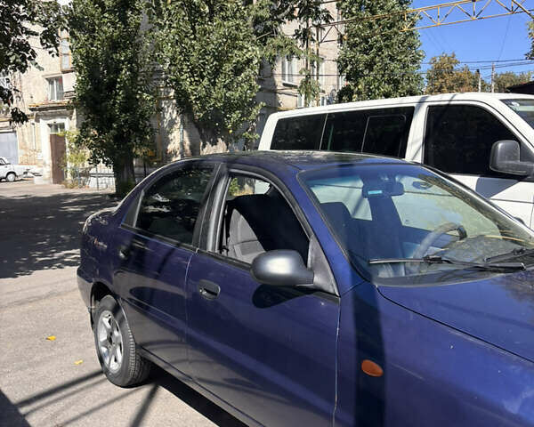 Синий Дэу Ланос, объемом двигателя 1.5 л и пробегом 293 тыс. км за 2500 $, фото 4 на Automoto.ua