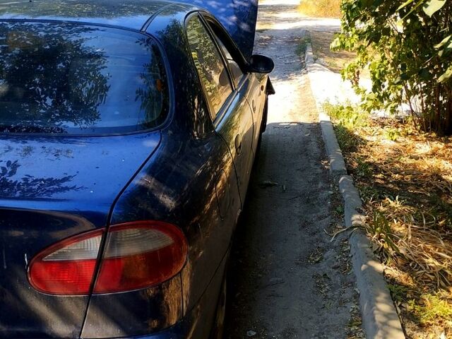 Синий Дэу Ланос, объемом двигателя 1.5 л и пробегом 290 тыс. км за 1200 $, фото 1 на Automoto.ua