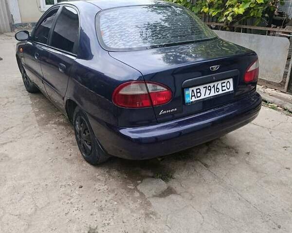 Синий Дэу Ланос, объемом двигателя 1.5 л и пробегом 200 тыс. км за 2200 $, фото 2 на Automoto.ua
