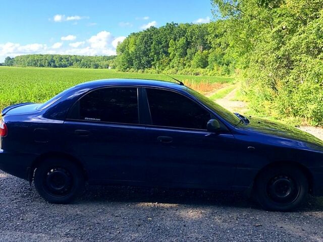 Синий Дэу Ланос, объемом двигателя 1.6 л и пробегом 180 тыс. км за 2850 $, фото 12 на Automoto.ua