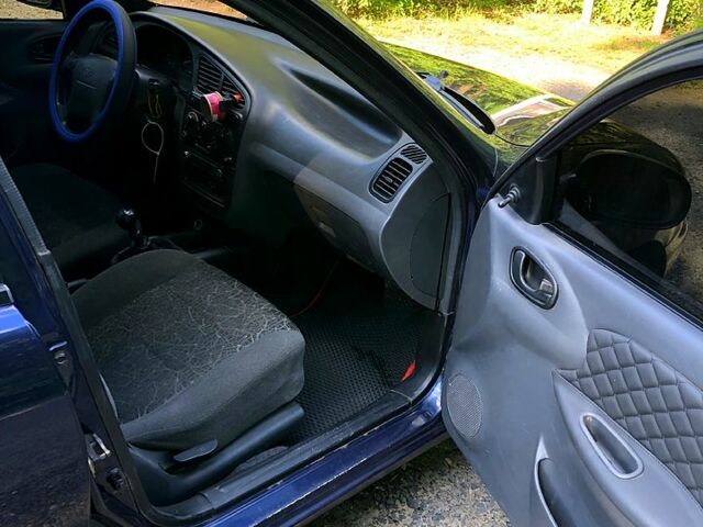 Синий Дэу Ланос, объемом двигателя 1.6 л и пробегом 180 тыс. км за 2850 $, фото 11 на Automoto.ua