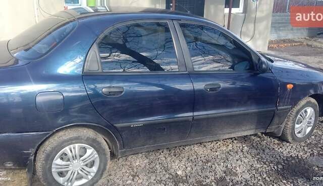 Синій Деу Ланос, об'ємом двигуна 1.3 л та пробігом 150 тис. км за 2500 $, фото 3 на Automoto.ua