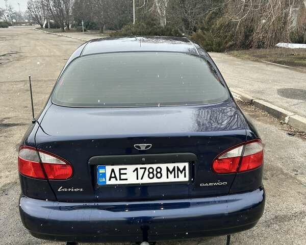 Синий Дэу Ланос, объемом двигателя 1.5 л и пробегом 200 тыс. км за 3500 $, фото 7 на Automoto.ua