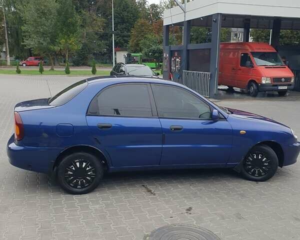 Синий Дэу Ланос, объемом двигателя 1.5 л и пробегом 260 тыс. км за 2250 $, фото 6 на Automoto.ua