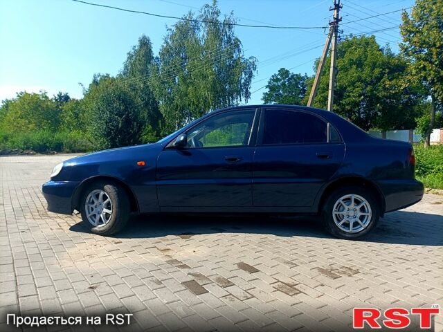 Синий Дэу Ланос, объемом двигателя 1.5 л и пробегом 224 тыс. км за 2199 $, фото 4 на Automoto.ua