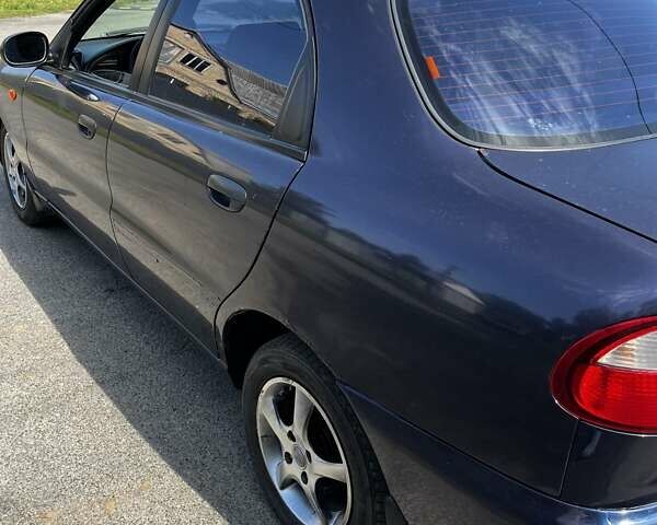 Синий Дэу Ланос, объемом двигателя 1.5 л и пробегом 166 тыс. км за 2500 $, фото 11 на Automoto.ua