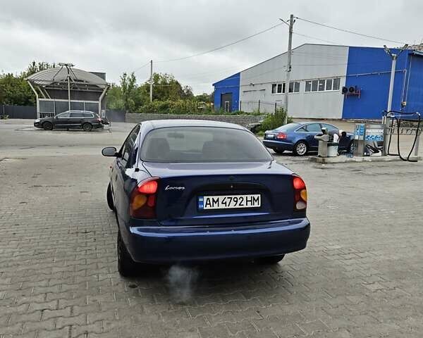 Синій Деу Ланос, об'ємом двигуна 1.5 л та пробігом 260 тис. км за 2200 $, фото 2 на Automoto.ua