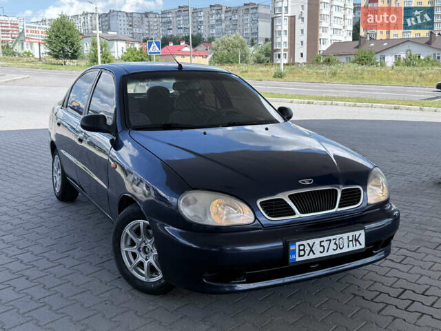 Синий Дэу Ланос, объемом двигателя 1.5 л и пробегом 216 тыс. км за 1880 $, фото 4 на Automoto.ua