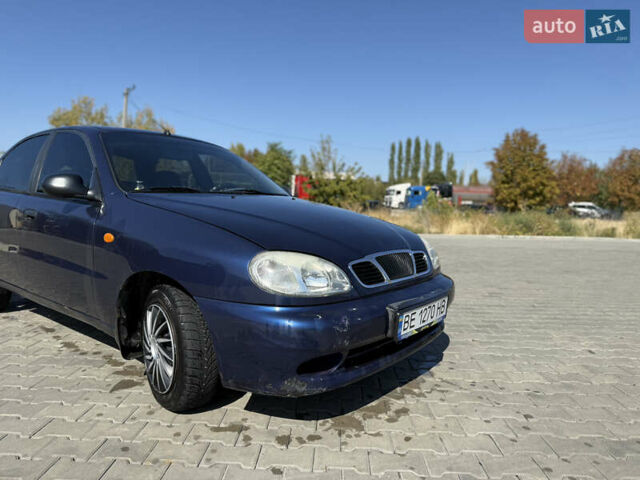 Синий Дэу Ланос, объемом двигателя 1.5 л и пробегом 175 тыс. км за 1950 $, фото 8 на Automoto.ua