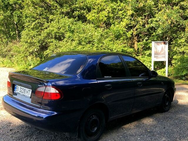 Синий Дэу Ланос, объемом двигателя 1.6 л и пробегом 180 тыс. км за 2850 $, фото 3 на Automoto.ua