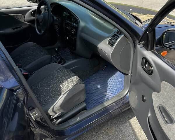 Синий Дэу Ланос, объемом двигателя 1.5 л и пробегом 166 тыс. км за 2500 $, фото 21 на Automoto.ua