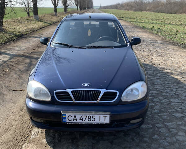 Синій Деу Ланос, об'ємом двигуна 1.6 л та пробігом 200 тис. км за 2900 $, фото 1 на Automoto.ua